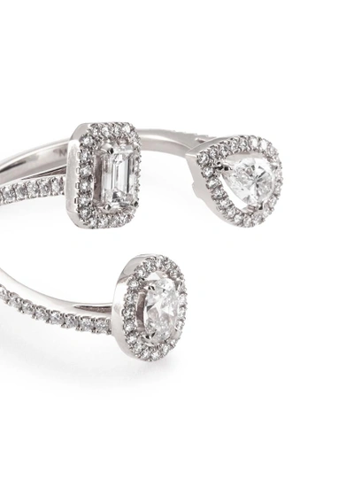 Shop Messika 'my Twin' Diamond 18k White Gold Ring