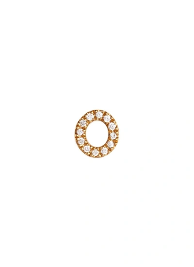 Shop Loquet London 'o' Diamond 18k Yellow Gold Charm - Give A Hug In Metallic