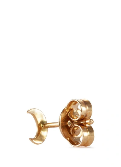 Shop Loquet London 'moon' 14k Yellow Gold Single Stud Earring – Intuition