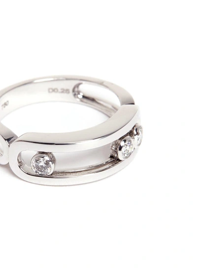 Shop Messika 'move' Diamond 18k White Gold Ring