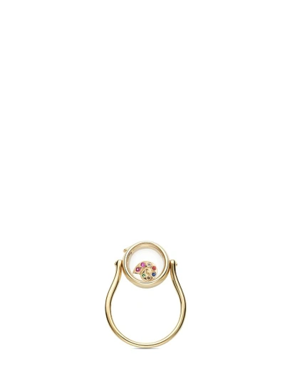 Shop Loquet London 14k Yellow Gold Round Locket Ring - Small 12mm