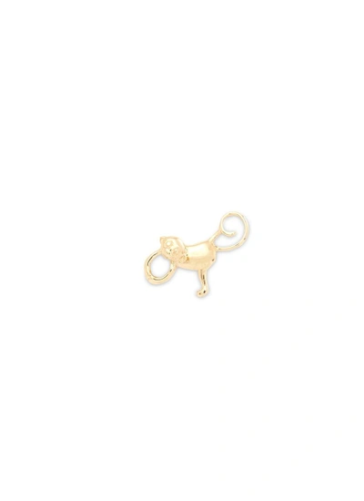Shop Loquet London 18k Yellow Gold Monkey Charm - Chinese New Year Edition In Metallic