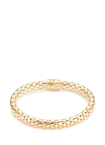 Shop John Hardy Diamond 18k Yellow Gold Dotted Bracelet