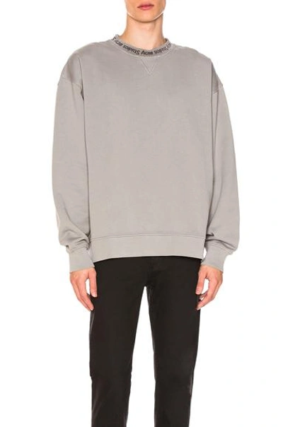 Shop Acne Studios Yana Sweater In Gray