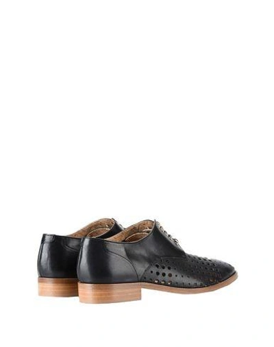 Shop Alberto Fermani Laced Shoes In Black
