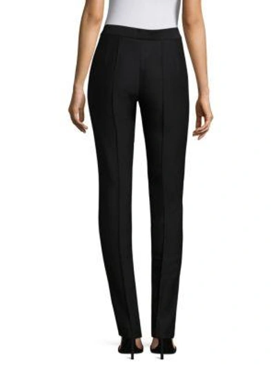 Shop Derek Lam Tapered Piped Trousers In Black