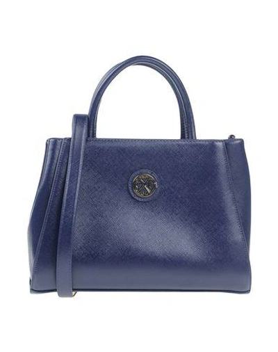 Shop Christian Lacroix Handbags In Dark Blue