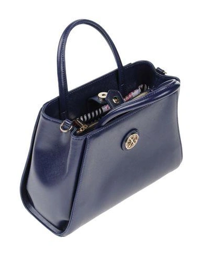 Shop Christian Lacroix Handbags In Dark Blue