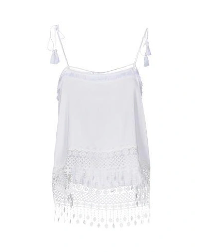 Shop Elie Tahari Tops In White