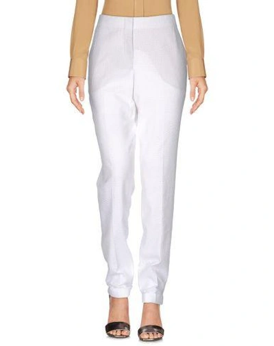 Shop Akris Casual Pants In White