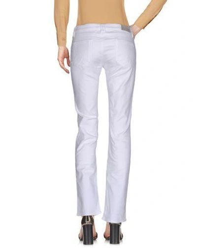 Shop Incotex Casual Pants In White