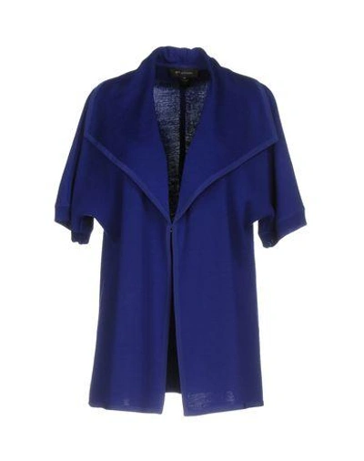 Shop St John Cardigan In Bright Blue