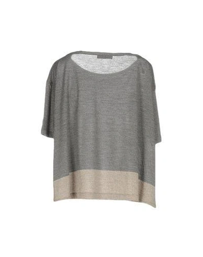 Shop Piazza Sempione Sweater In Grey