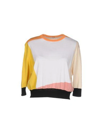Shop Peuterey Sweater In White