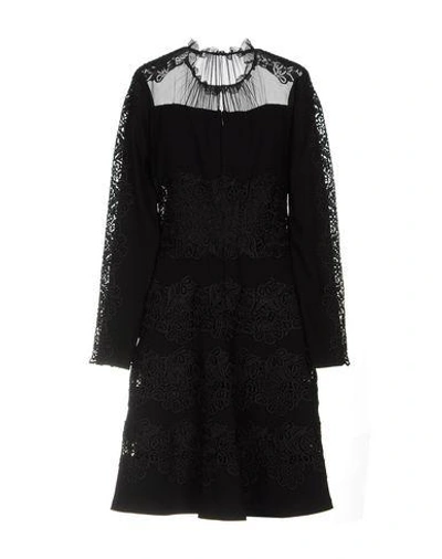 Shop Elie Tahari Short Dress In Black