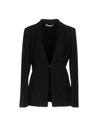 Shop Versace Blazers In Black