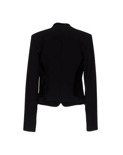 Shop Elie Tahari Blazer In Black