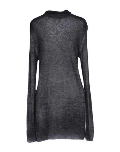 Shop Nude Turtleneck In Steel Grey