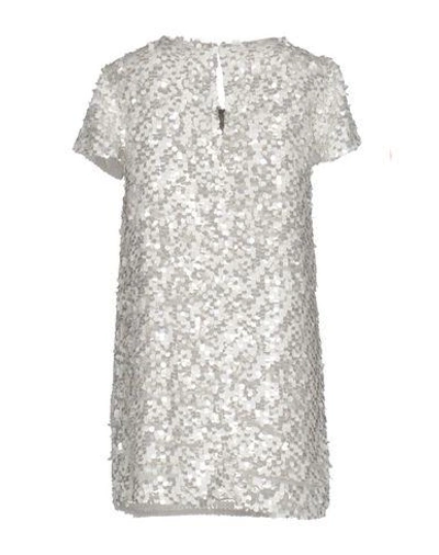 Shop French Connection Short Dress In Light Grey