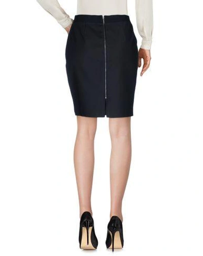 Shop Elie Tahari Knee Length Skirt In Black