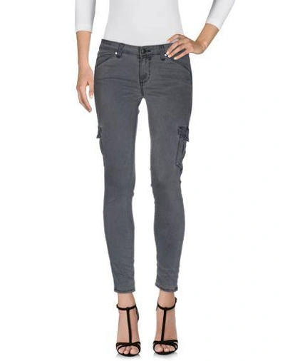 Shop Paige Premium Denim Denim Pants In Grey