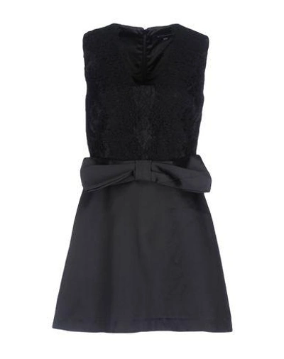 Shop French Connection Short Dresses In Black