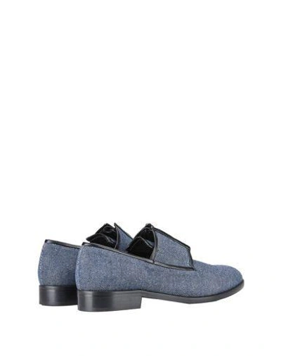 Shop Alberto Fermani Laced Shoes In Blue