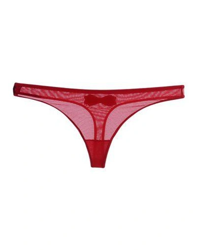 Shop Chantal Thomass G-strings In Red