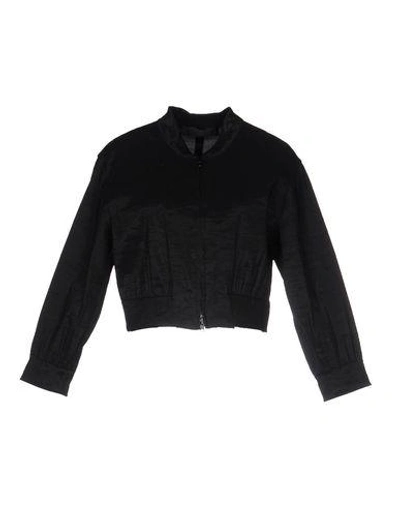 Shop Donna Karan Jacket In Black