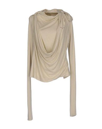 Shop Rick Owens Lilies In Beige