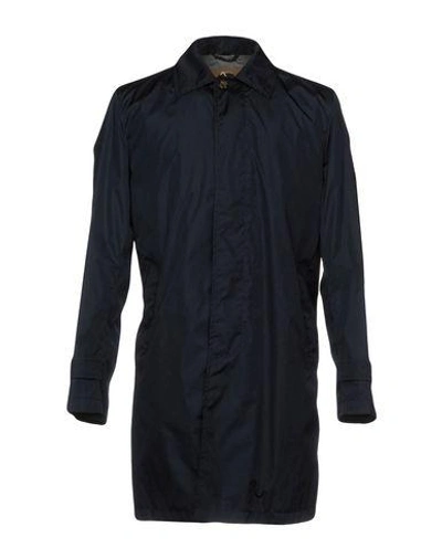 Shop Sealup Overcoats In Slate Blue