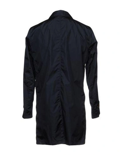 Shop Sealup Overcoats In Slate Blue