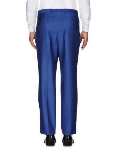 Shop Canali Casual Pants In Blue