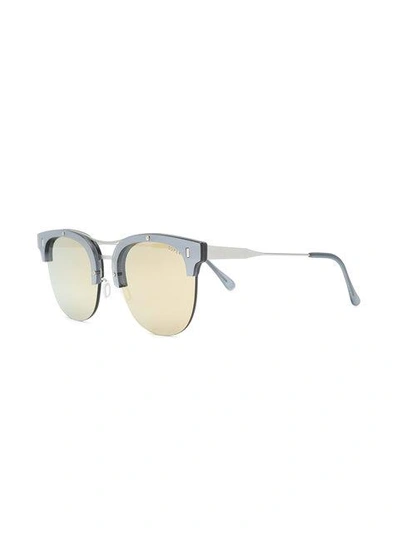 Shop Retrosuperfuture Strada All-lens Sunglasses In Metallic