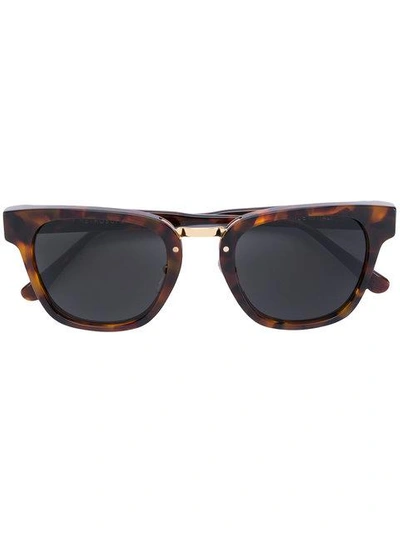 Shop Retrosuperfuture Giorno Classic Havana Sunglasses In Brown