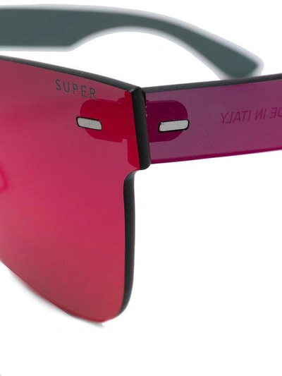 Shop Retrosuperfuture Tuttolente Classic Infrared All-lens Sunglasses In Red