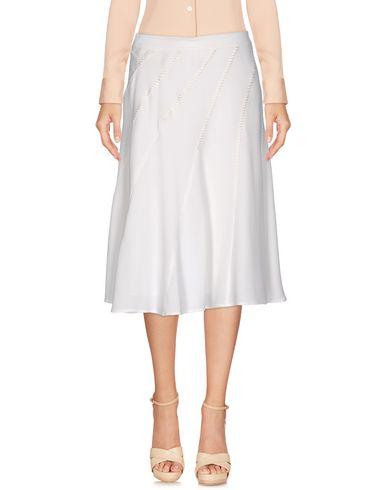 French Connection Knee Length Skirt In White | ModeSens