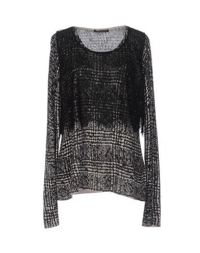 Shop Marina Rinaldi Sweaters In Black