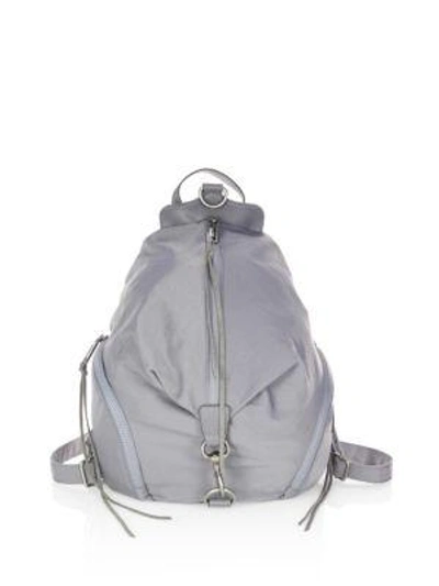 Shop Rebecca Minkoff Julian Nylon Backpack In Grey