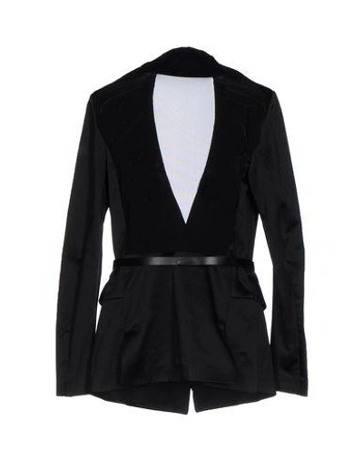 Shop Donna Karan Sartorial Jacket In Black
