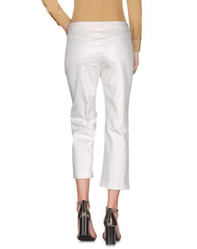 Shop Akris Punto Casual Pants In White