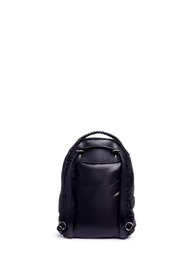 Shop Stella Mccartney 'falabella Go' Star Patch Mini Backpack