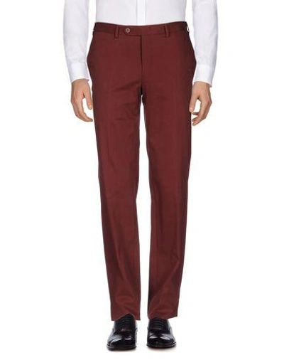 Shop Canali In Brick Red