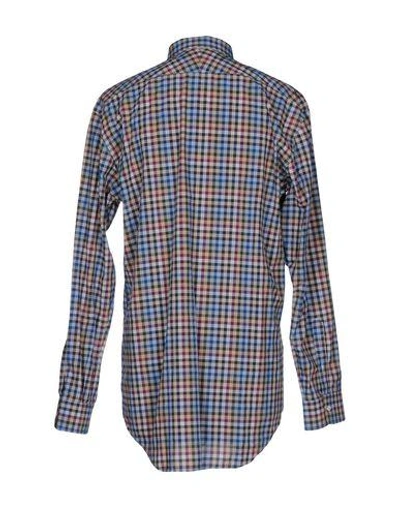Shop Billy Reid Checked Shirt In Sand