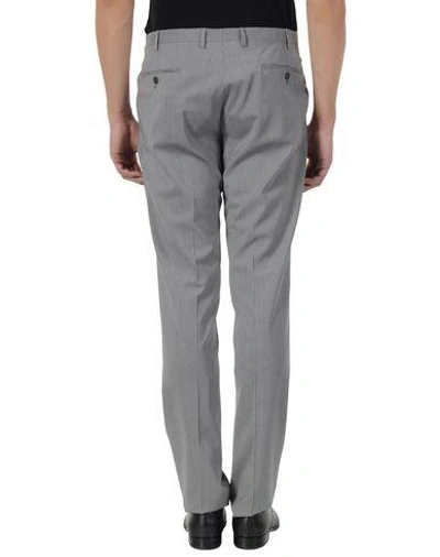 Shop Armani Collezioni Casual Pants In Grey