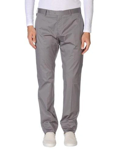 Shop Armani Collezioni Casual Pants In Grey