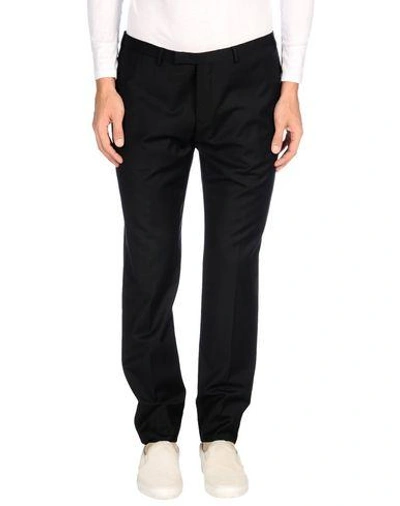 Shop Armani Collezioni Casual Pants In Black