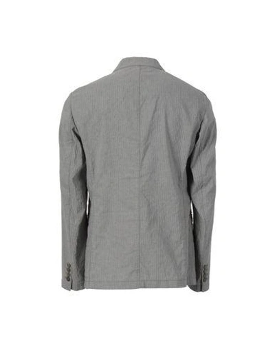 Shop Armani Collezioni Blazer In Grey