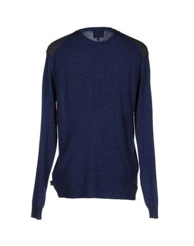 Shop Armani Collezioni Sweaters In Lead