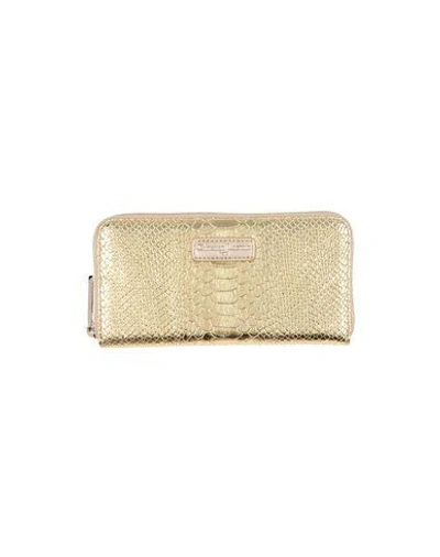 Shop Christian Lacroix Wallets In Gold